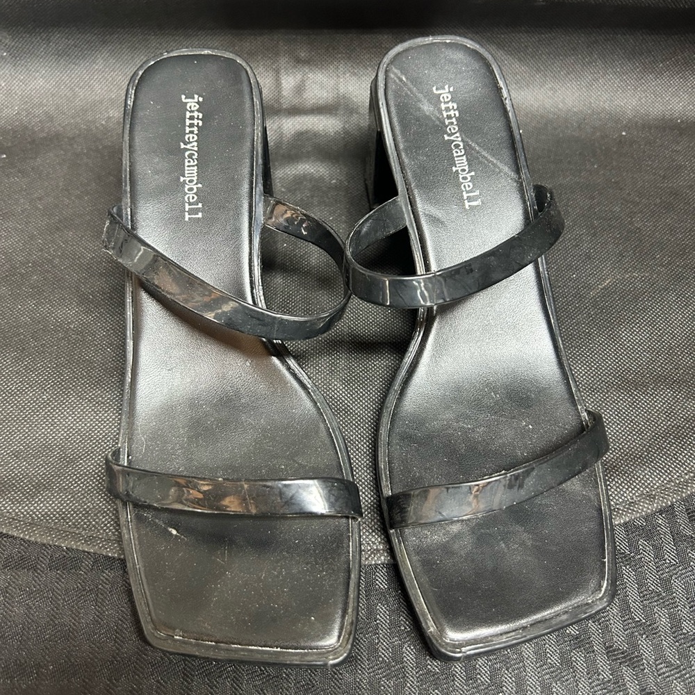 Jeffrey Campbell Black Women's Sandals